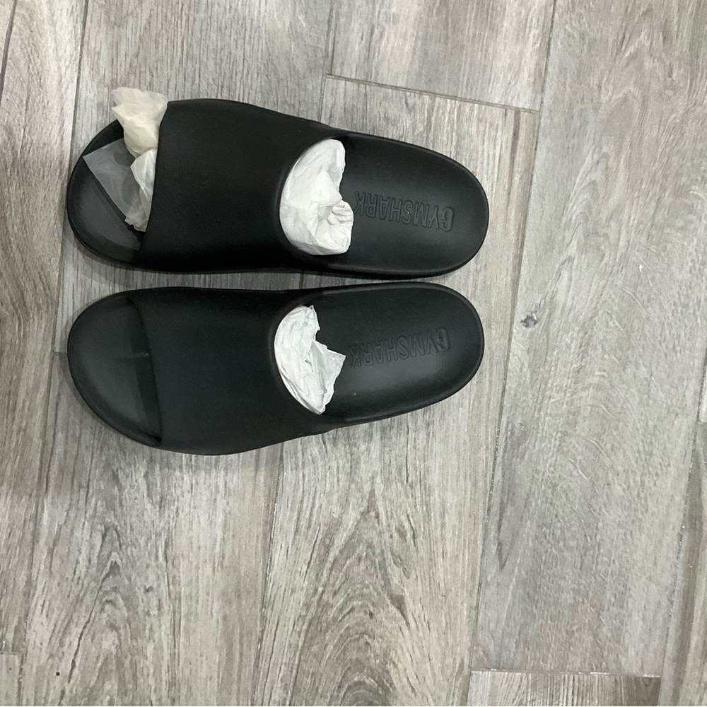 Gymshark Black Slide Sandals